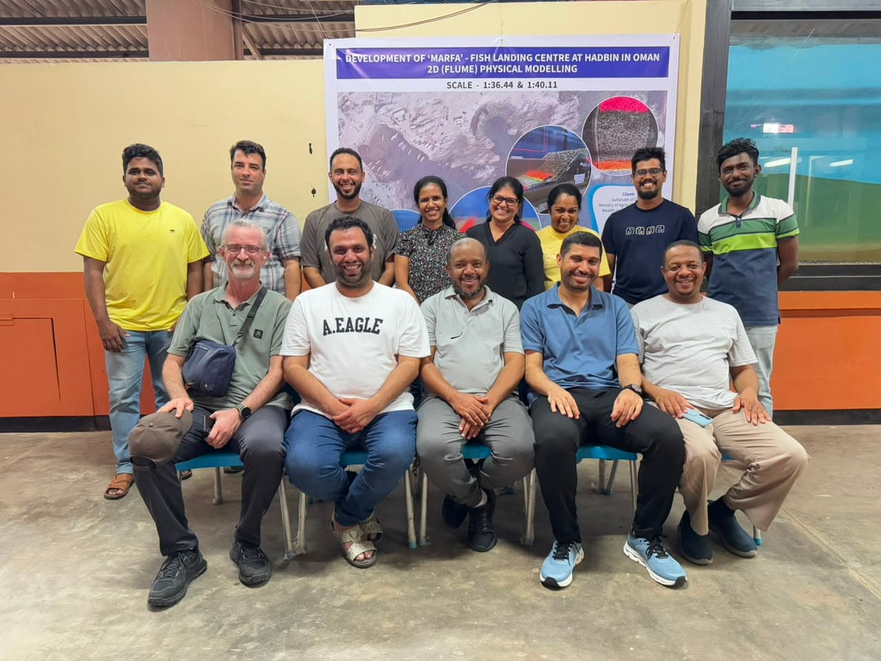 2D Physical Modelling of Breakwaters – Lakbi, Hadbin & Haramel Fishery Harbours, Oman
