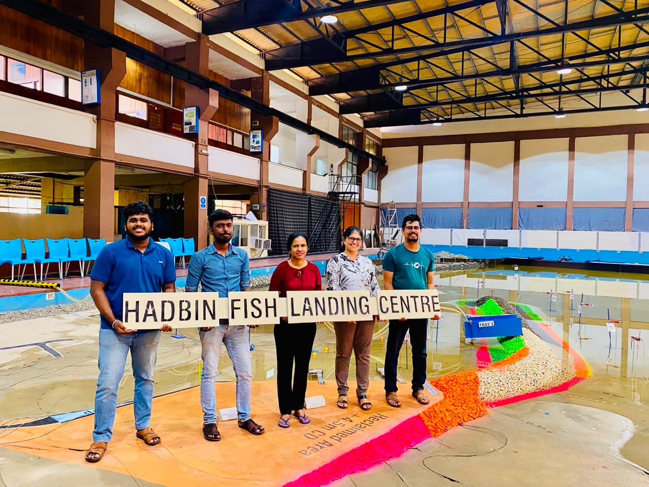 3D Physical Modelling of Breakwaters – Lakbi Fishery Harbour & Hadbin Fish Landing Center, Oman