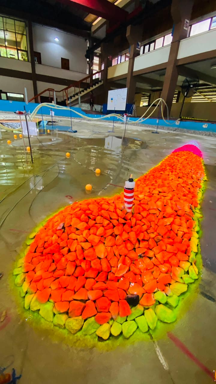 3D Physical Modelling of Breakwaters – Lakbi Fishery Harbour & Hadbin Fish Landing Center, Oman