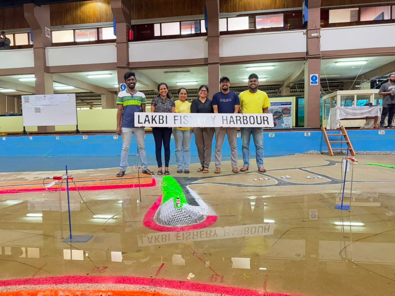 3D Physical Modelling of Breakwaters – Lakbi Fishery Harbour & Hadbin Fish Landing Center, Oman