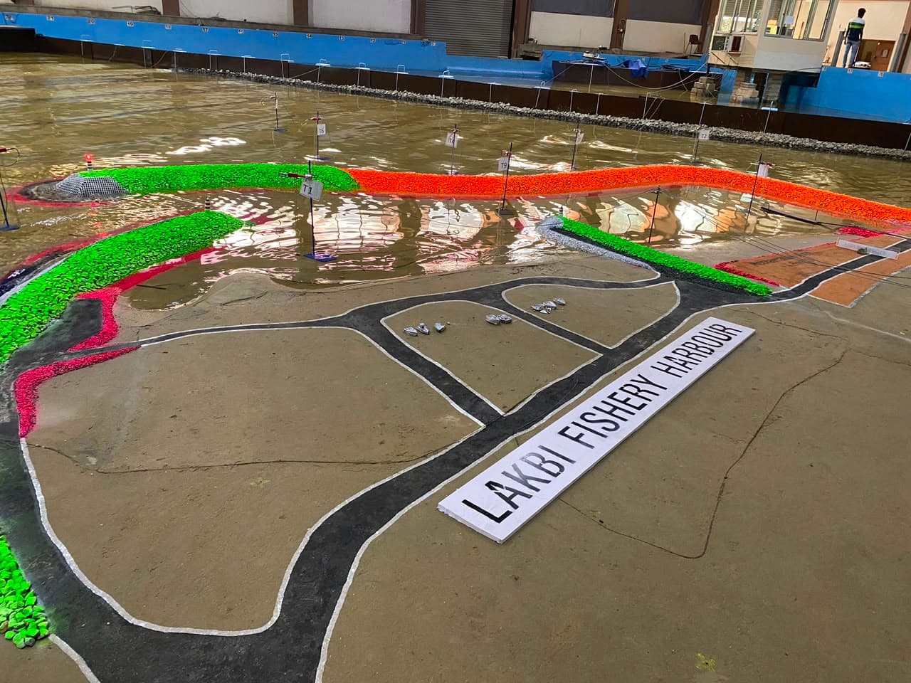 3D Physical Modelling of Breakwaters – Lakbi Fishery Harbour & Hadbin Fish Landing Center, Oman